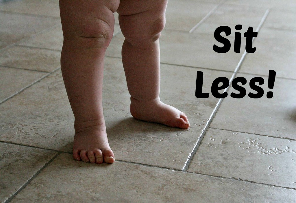 Focus on Sitting less and standing more.