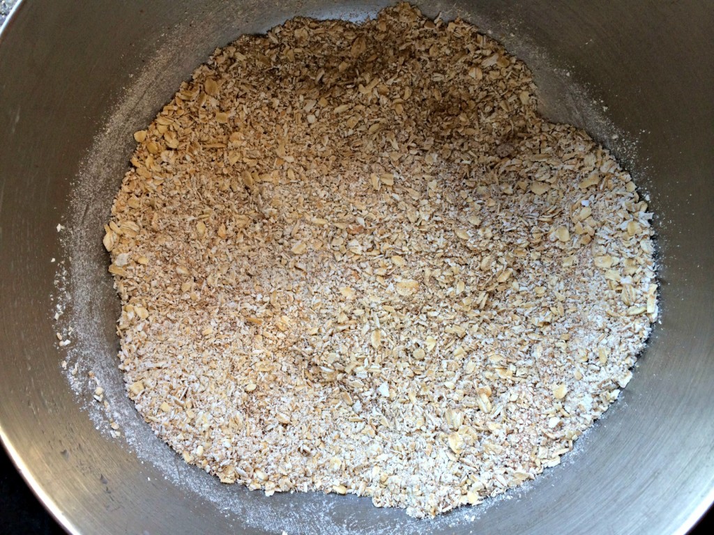 Ground oats.
